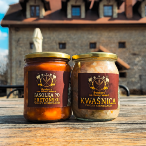 Fasolka Po Bretońsku 500g + Kwaśnica 500g - Zestaw